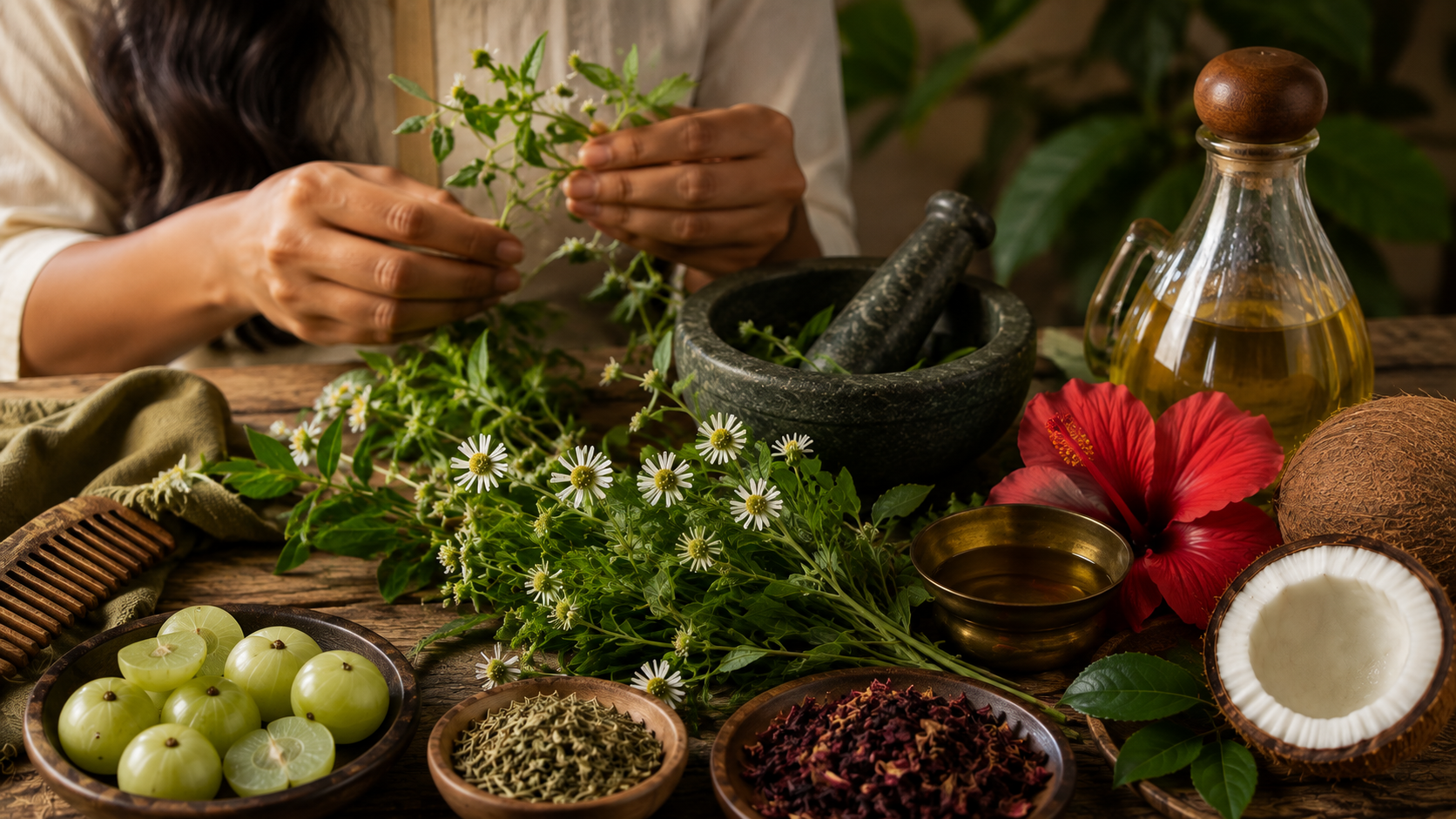 Why Bhringraj Still Has a Place in Hair Care